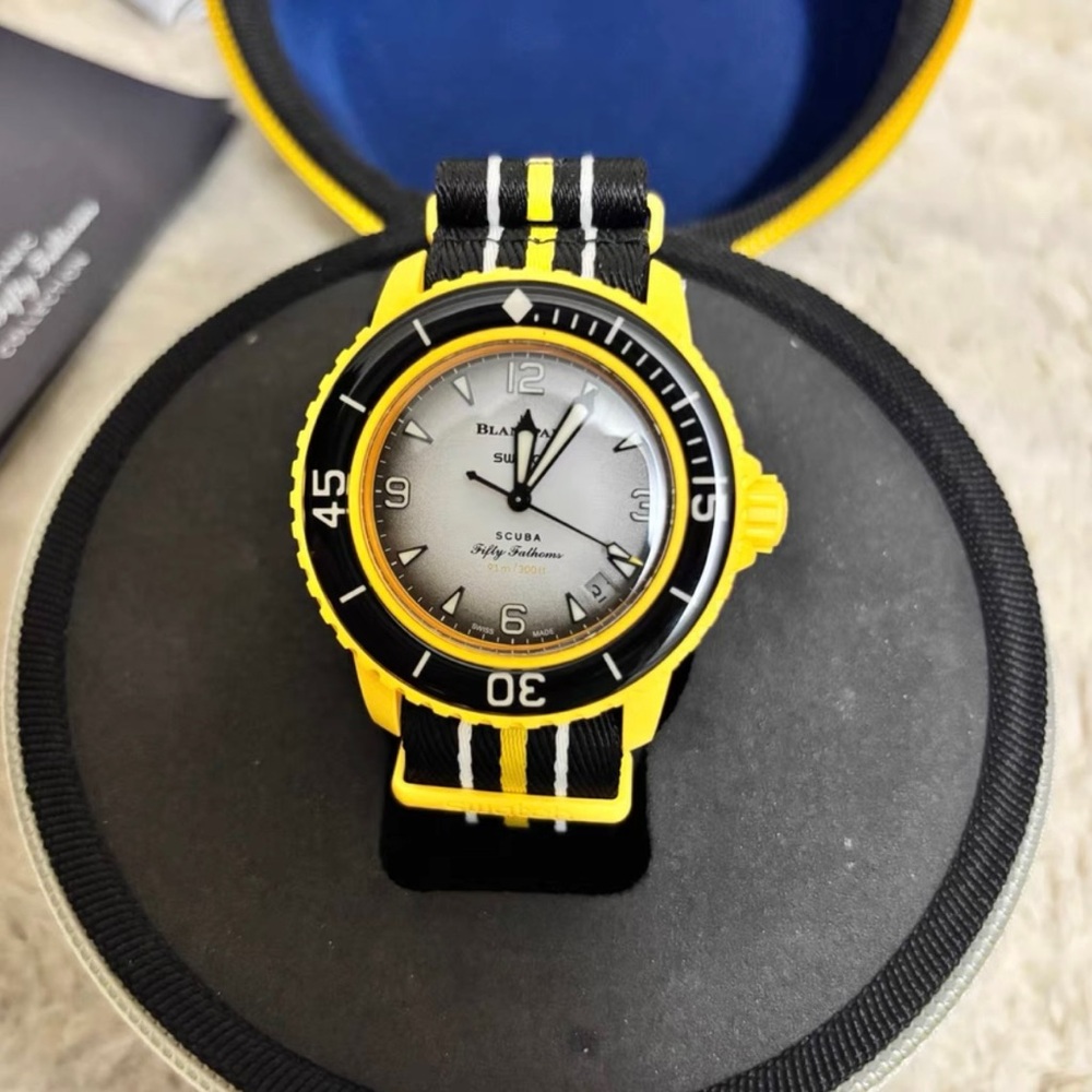Swatch Yellow and Black Men's Watch